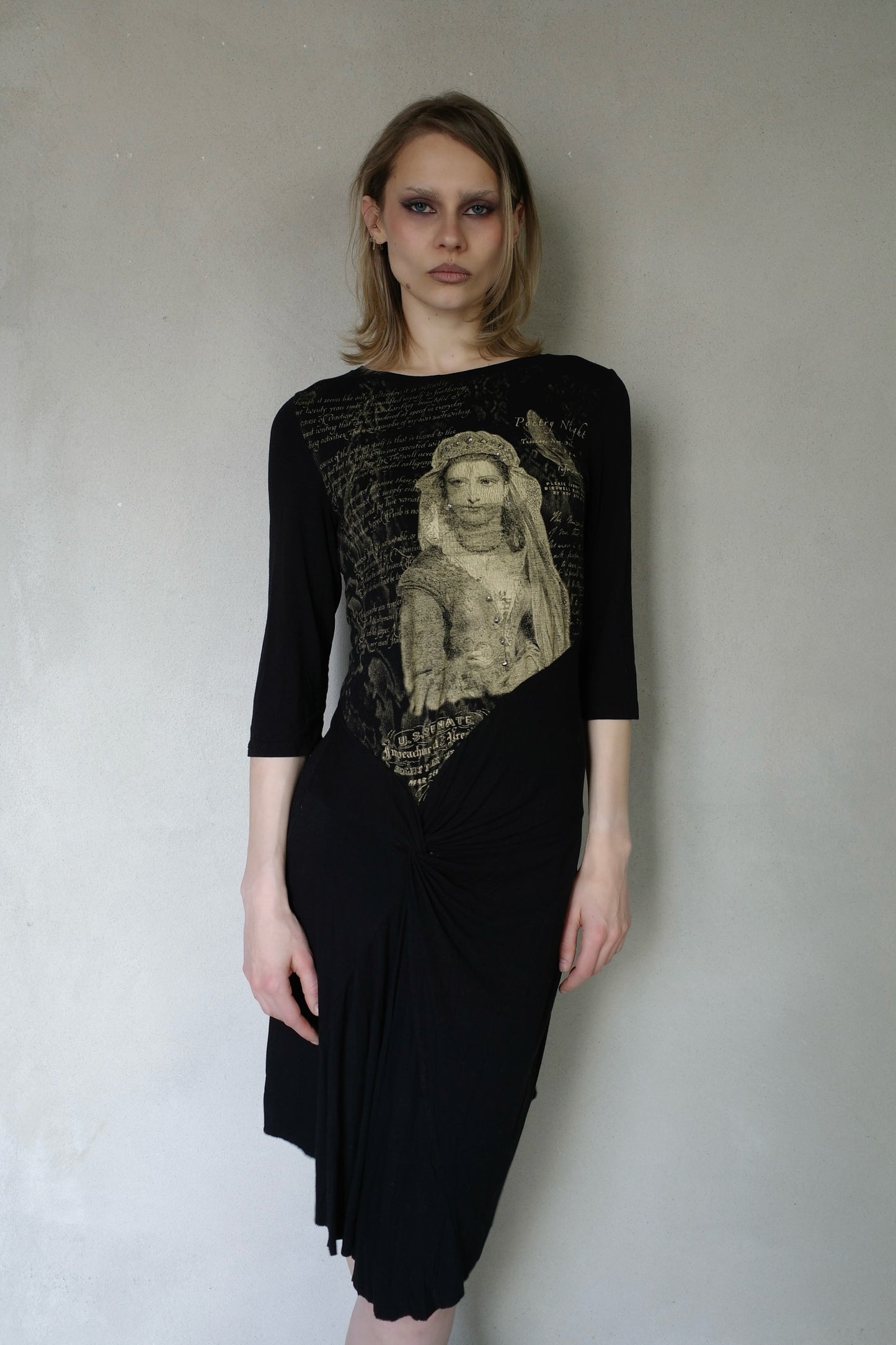 VINTAGE MURATI PRINT DRESS