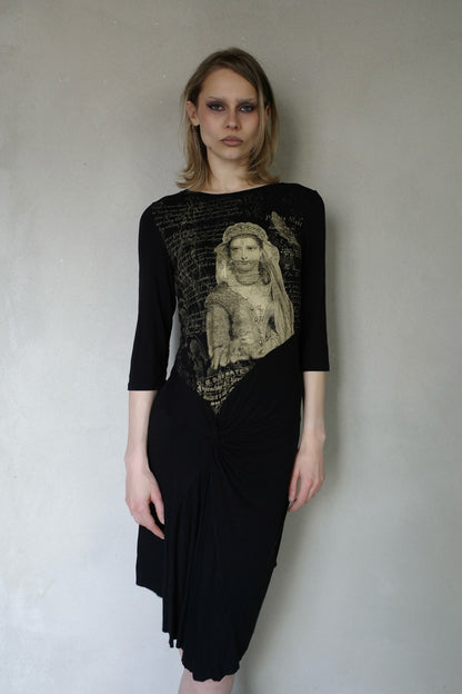 VINTAGE MURATI PRINT DRESS
