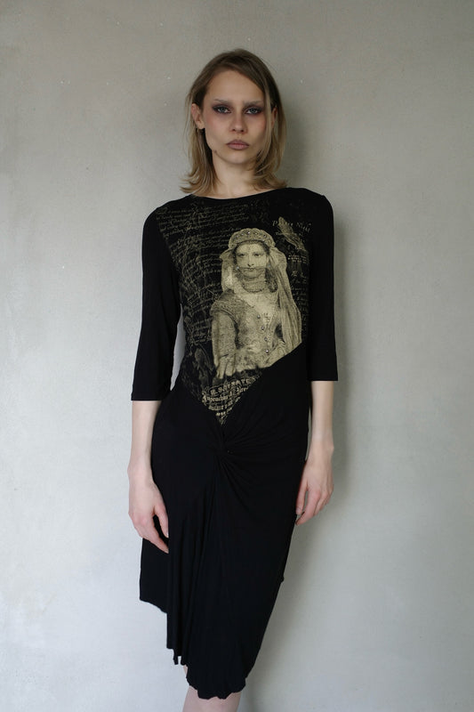 VINTAGE MURATI PRINT DRESS