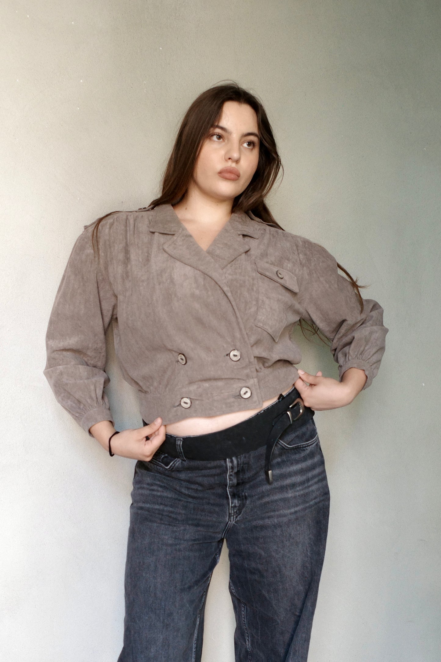 PUFFSLEEVE BOLERO JACKET