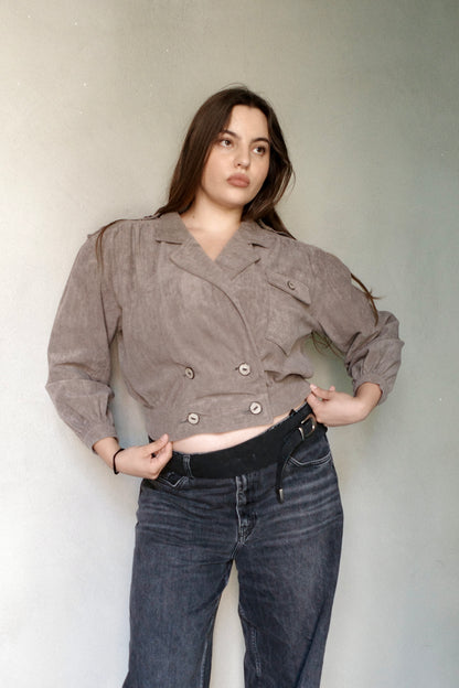 PUFFSLEEVE BOLERO JACKET