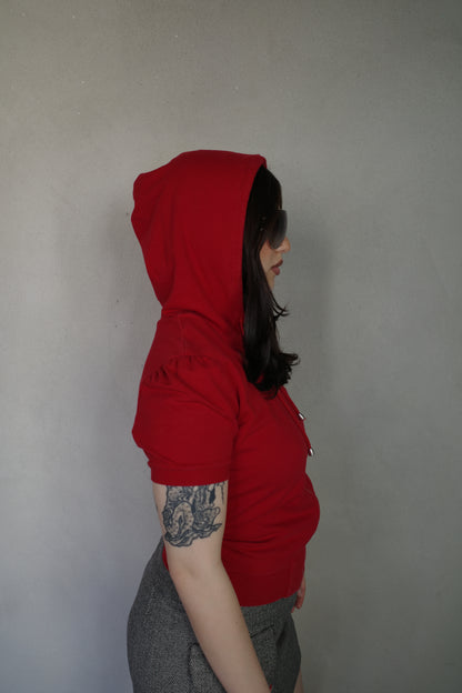 MOSCHINO HOODED ZIPPER