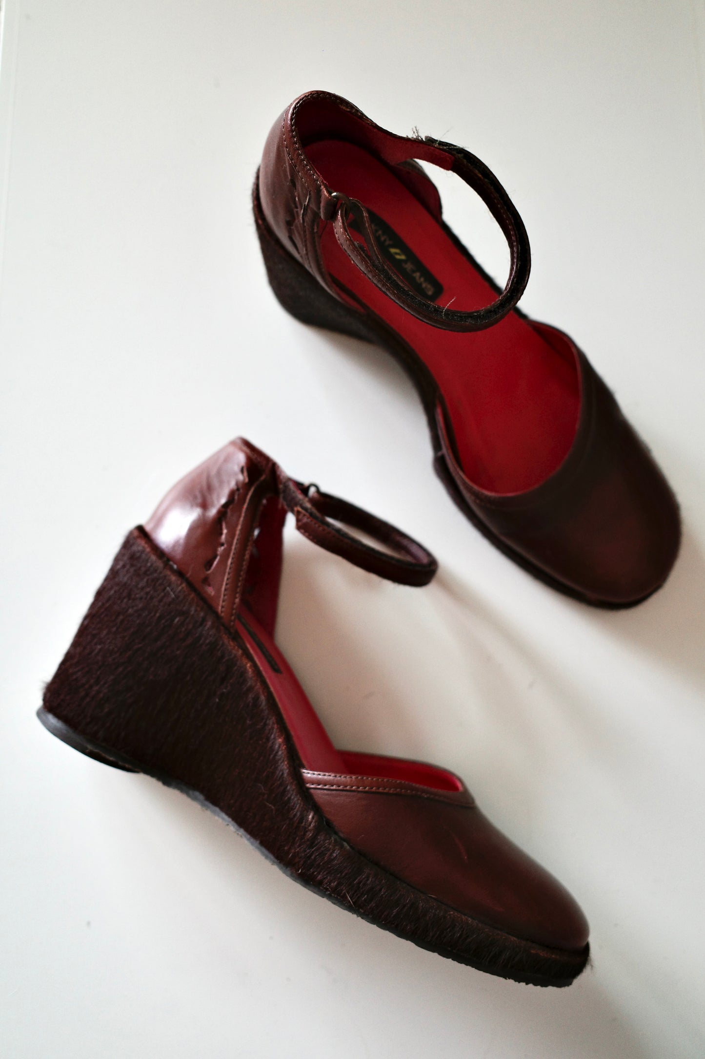 DKNY PONY WEDGES