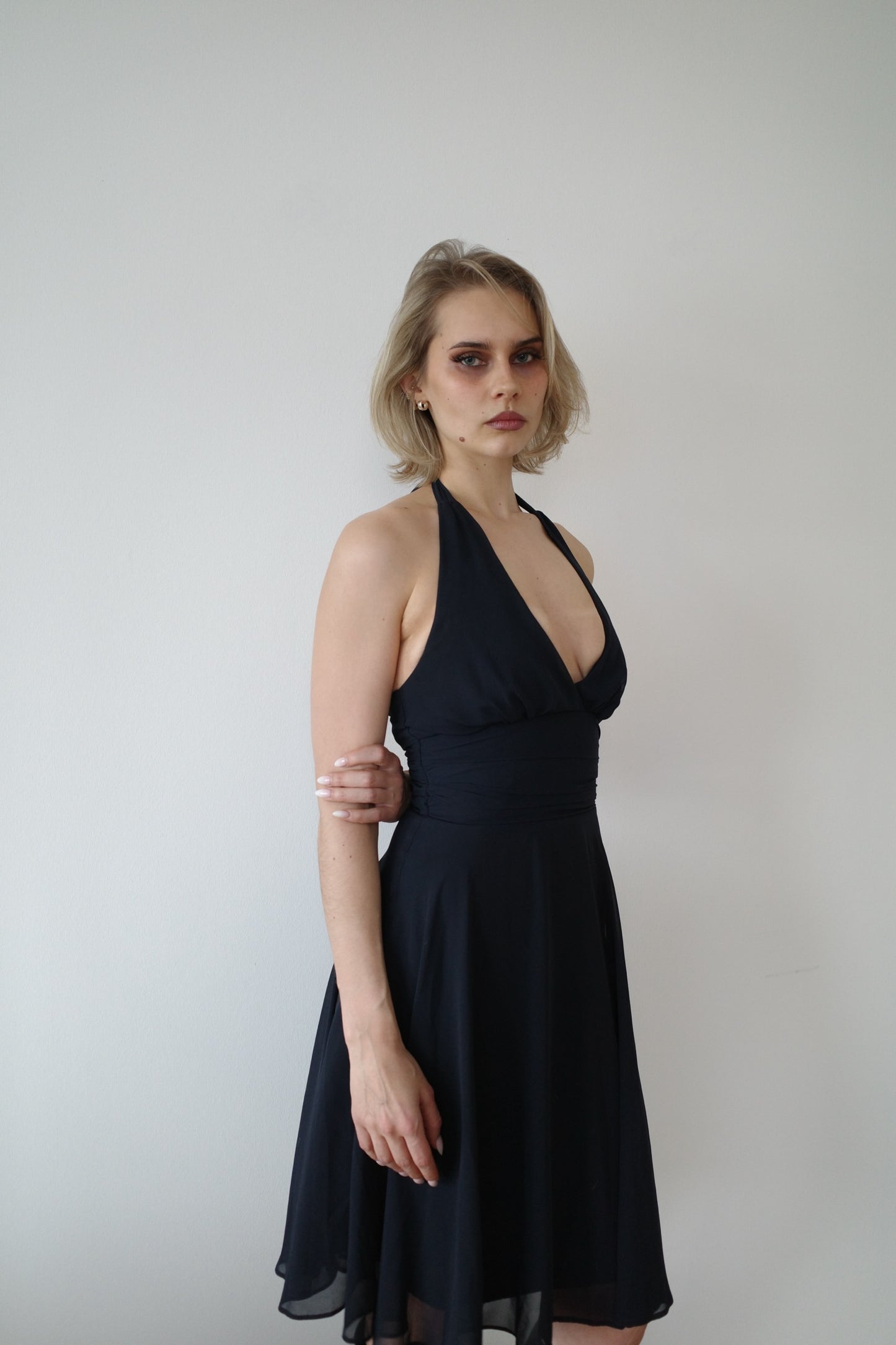 VINTAGE HALTERNECK DRESS