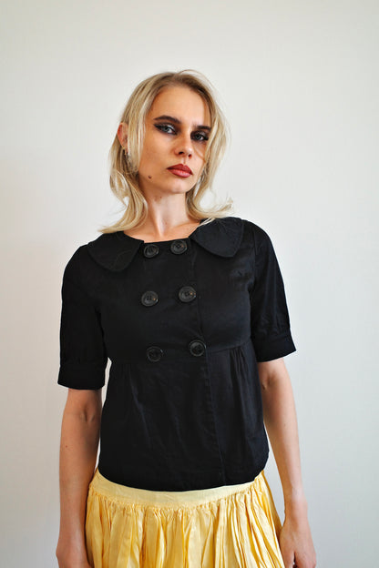Button-Up Blouse