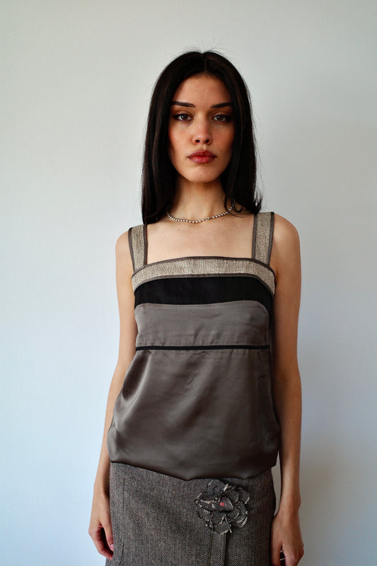 ANNA PIANURA SILKY TANKTOP