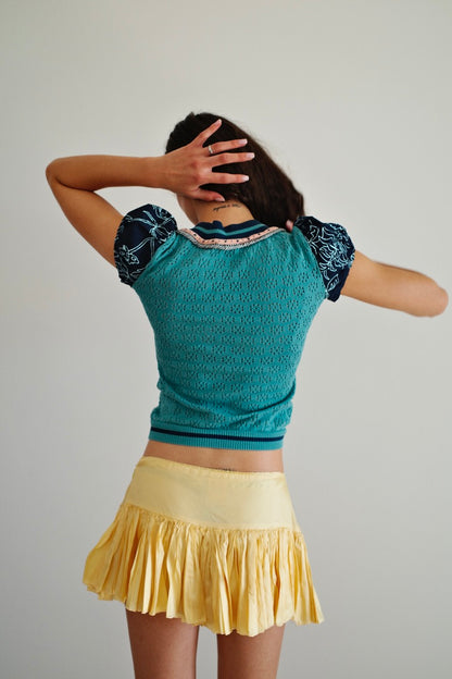ANNA PIANURA VINTAGE KNIT SHIRT