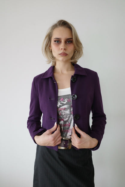 VINTAGE BUTTONED BLAZER