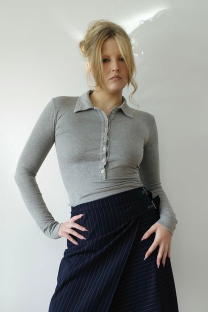 LONGSLEEVE SOFT POLO SHIRT