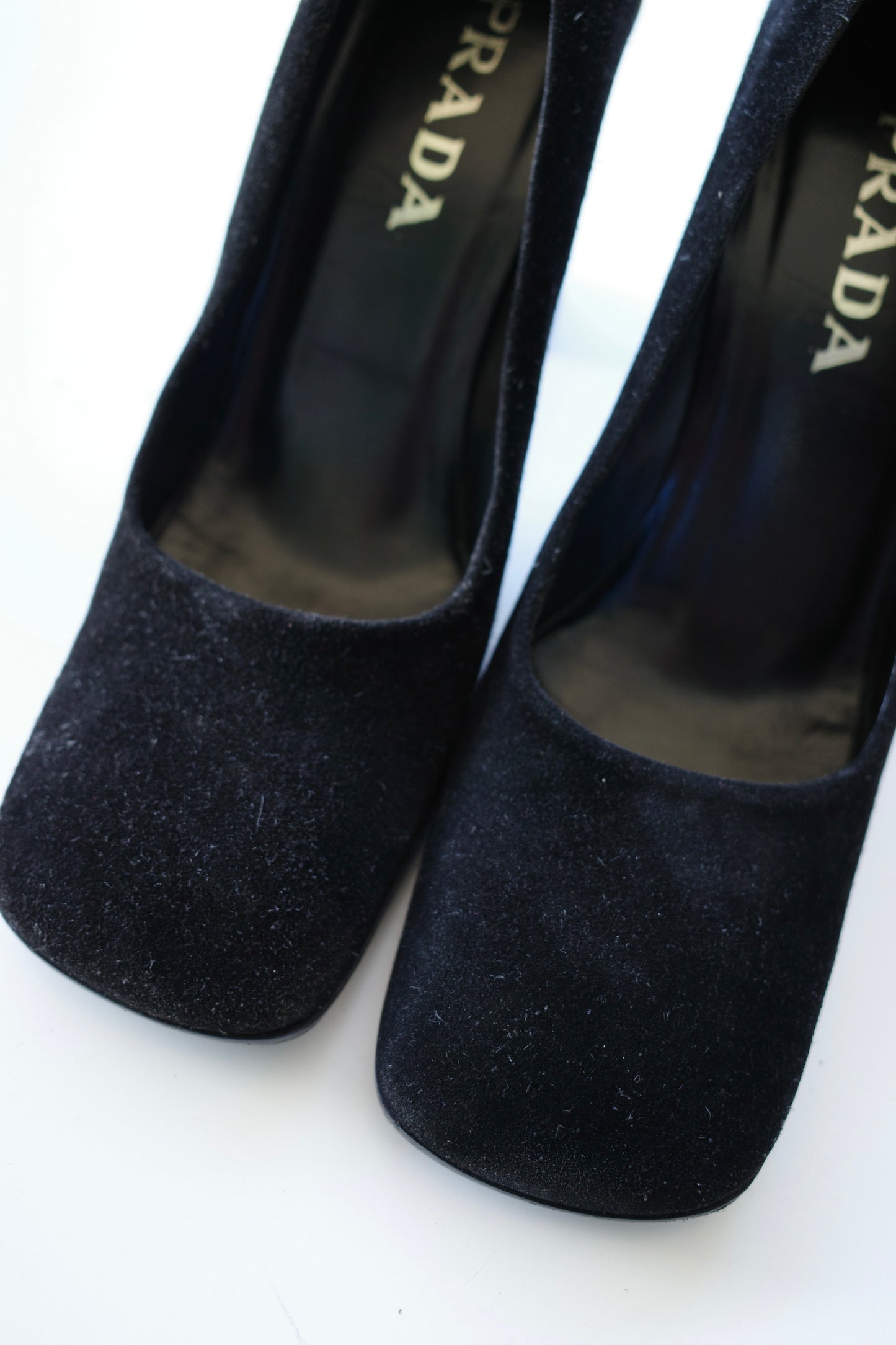 PRADA F/W 1999 SUEDE HEELS