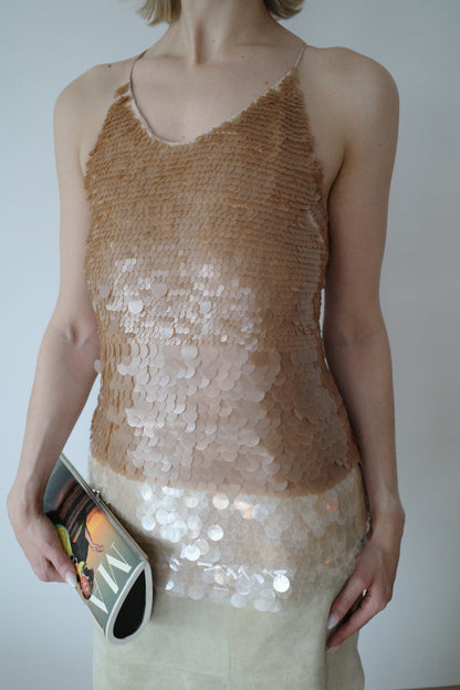 SEQUIN PARTY TANKTOP