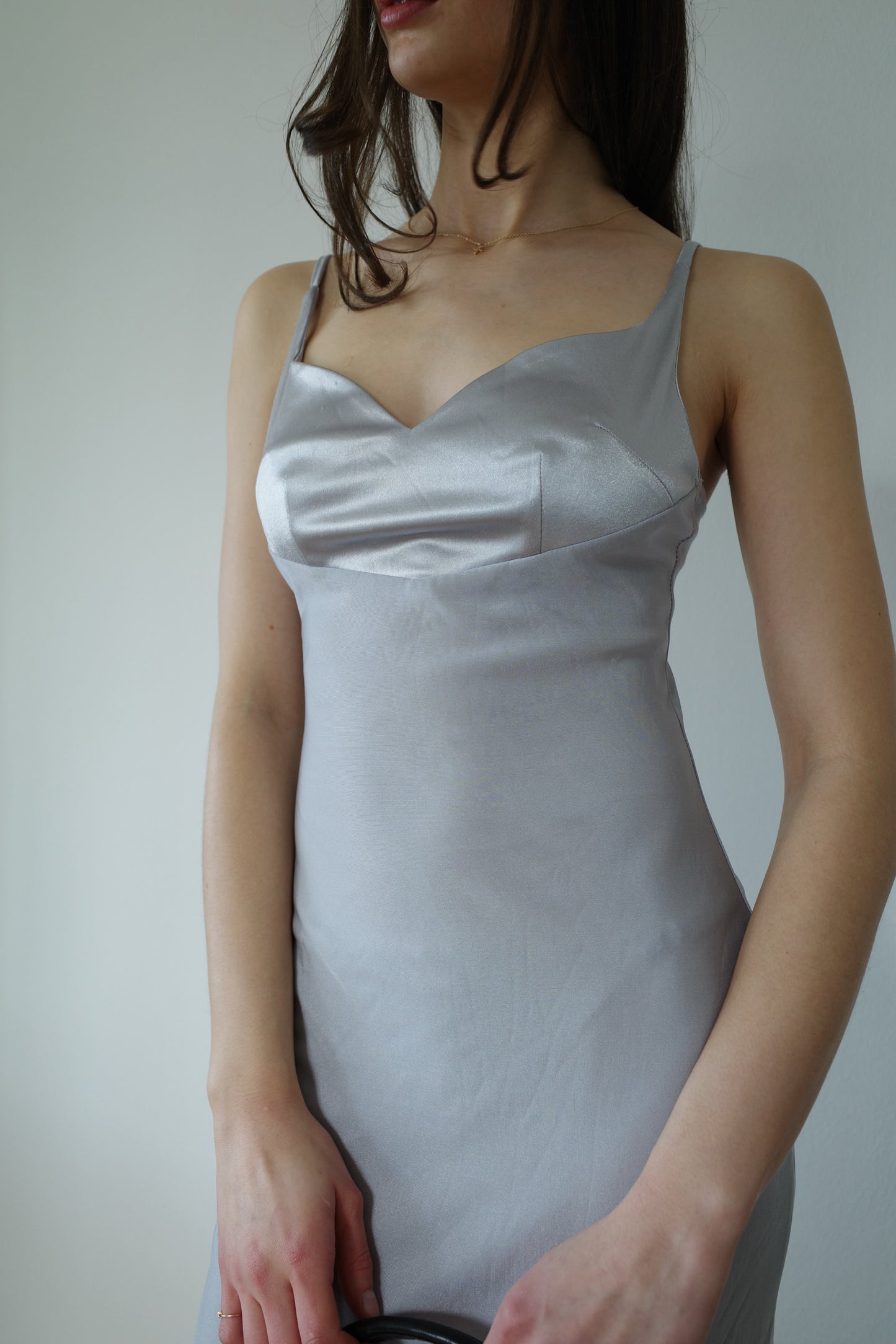 90s SILKY CAMISOLE DRESS