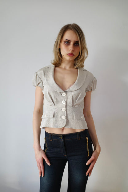 MOSCHINO SHORT BLAZER