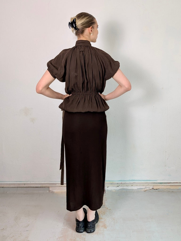 Jean Paul Gaultier Organza Wrap-Skirt