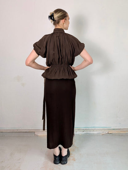 Jean Paul Gaultier Organza Wrap-Skirt