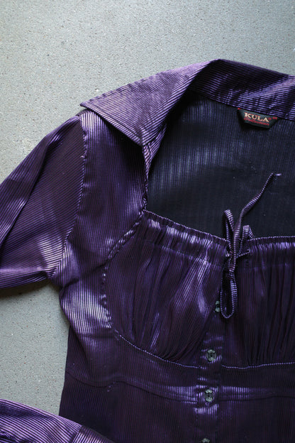 MILKMAID SATIN BLOUSE