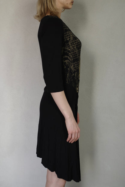 VINTAGE MURATI PRINT DRESS