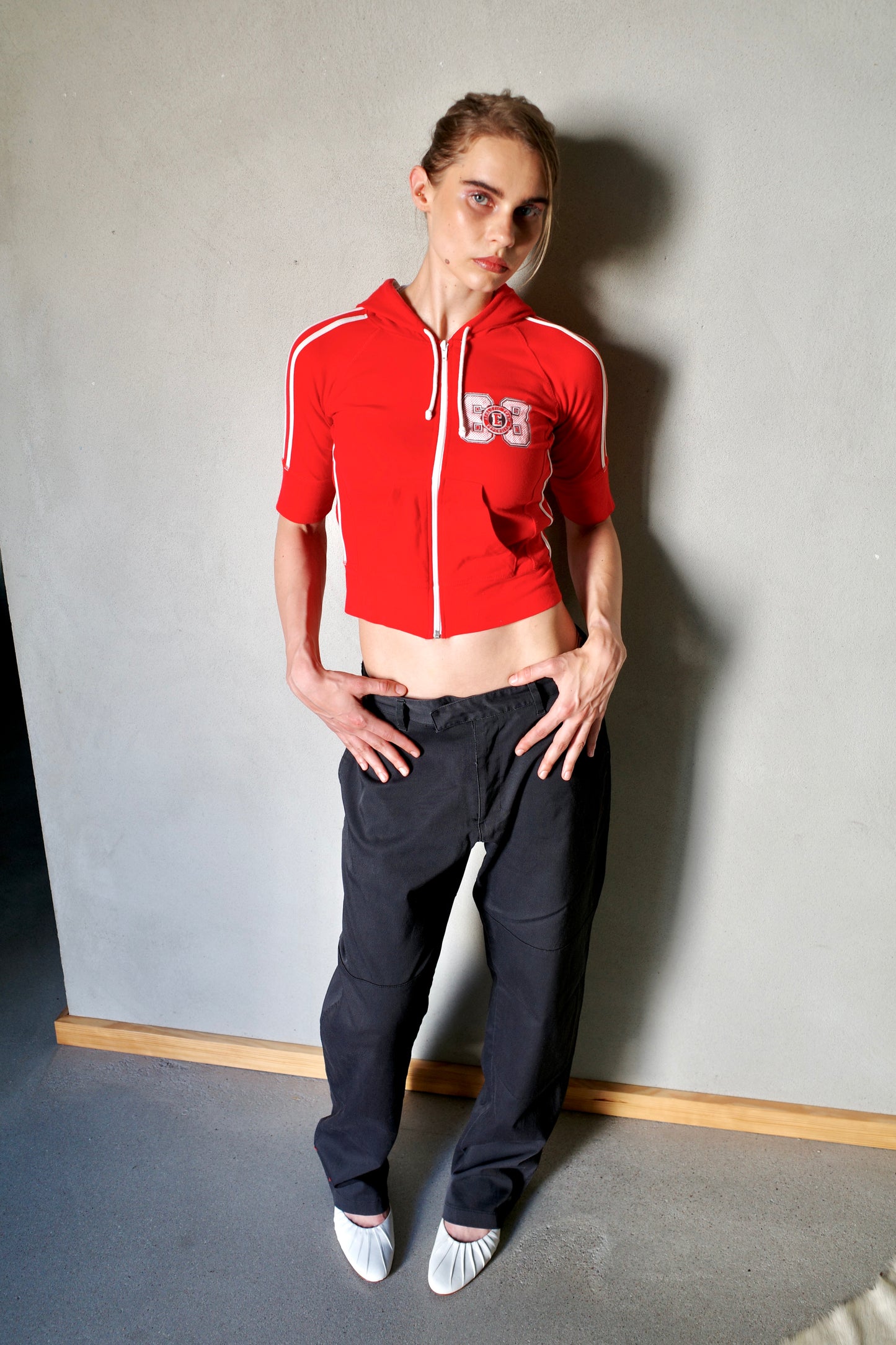 00s PRADA LINEA ROSSA TRACKPANTS