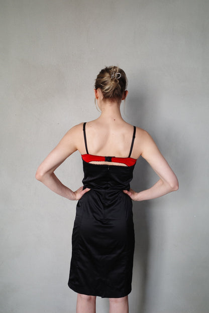 PEEKABO BRA COCKTAIL DRESS