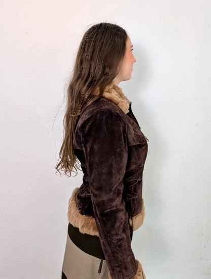 Conbipel Fitted Leatherjacket
