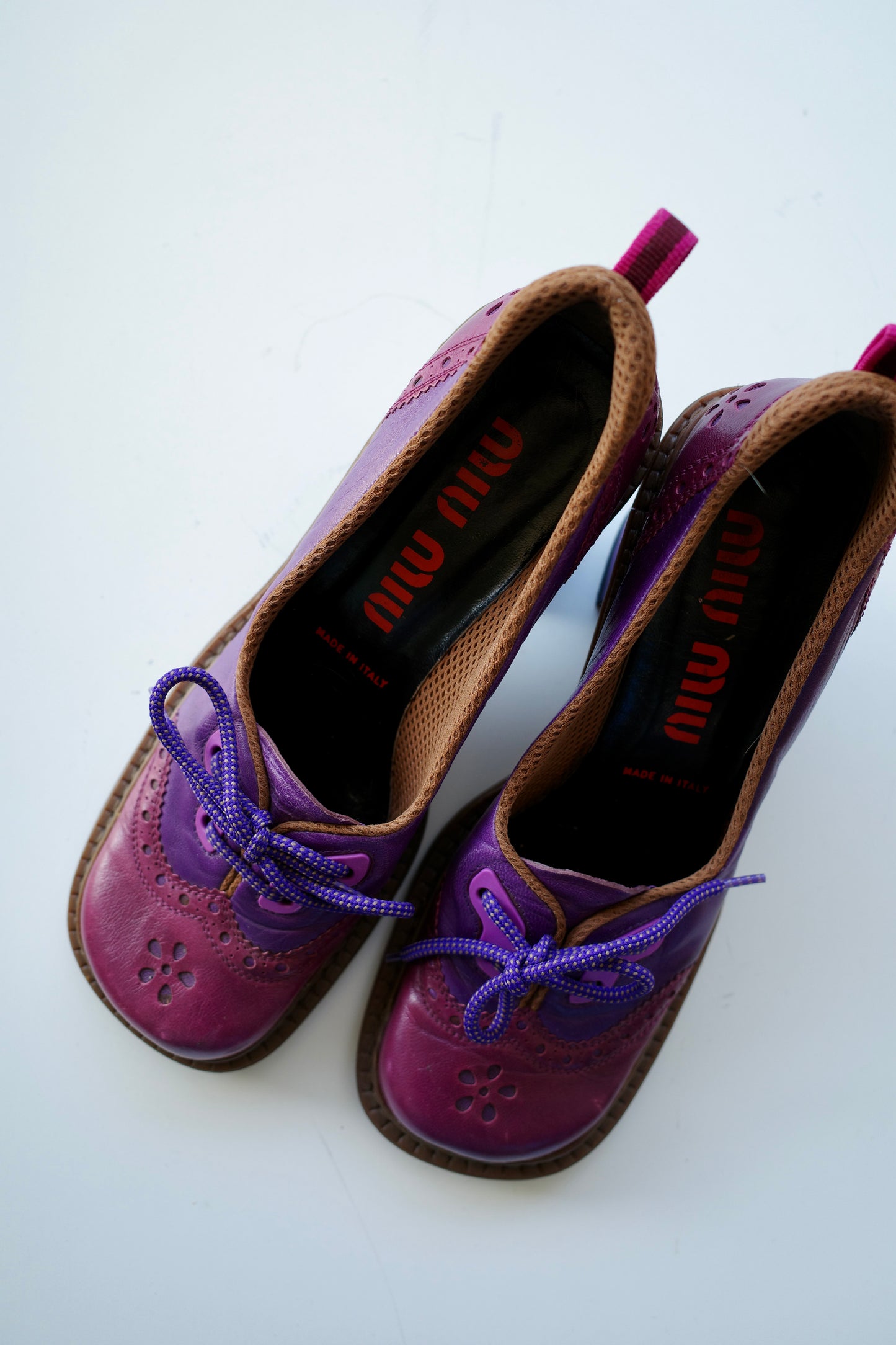 MIU MIU F/W 1999 BUTTERFLY KITTEN HEELS