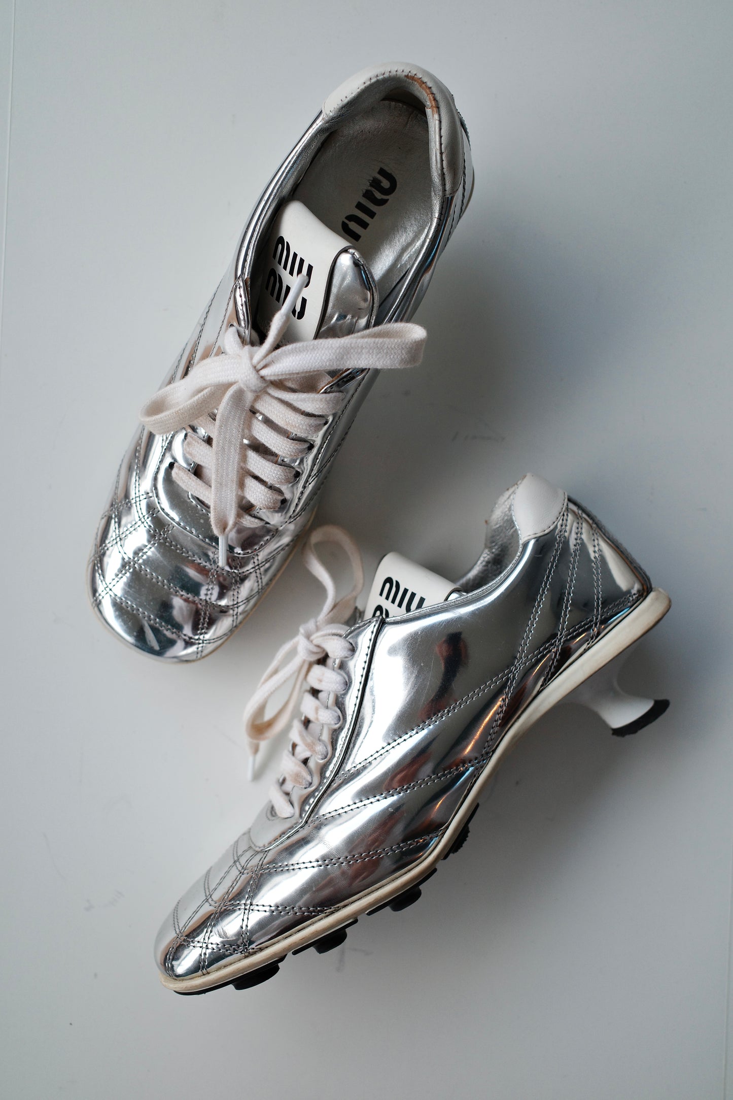 MIU MIU S/S 2021 SNEAKER HEELS