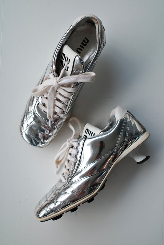 MIU MIU S/S 2021 SNEAKER HEELS
