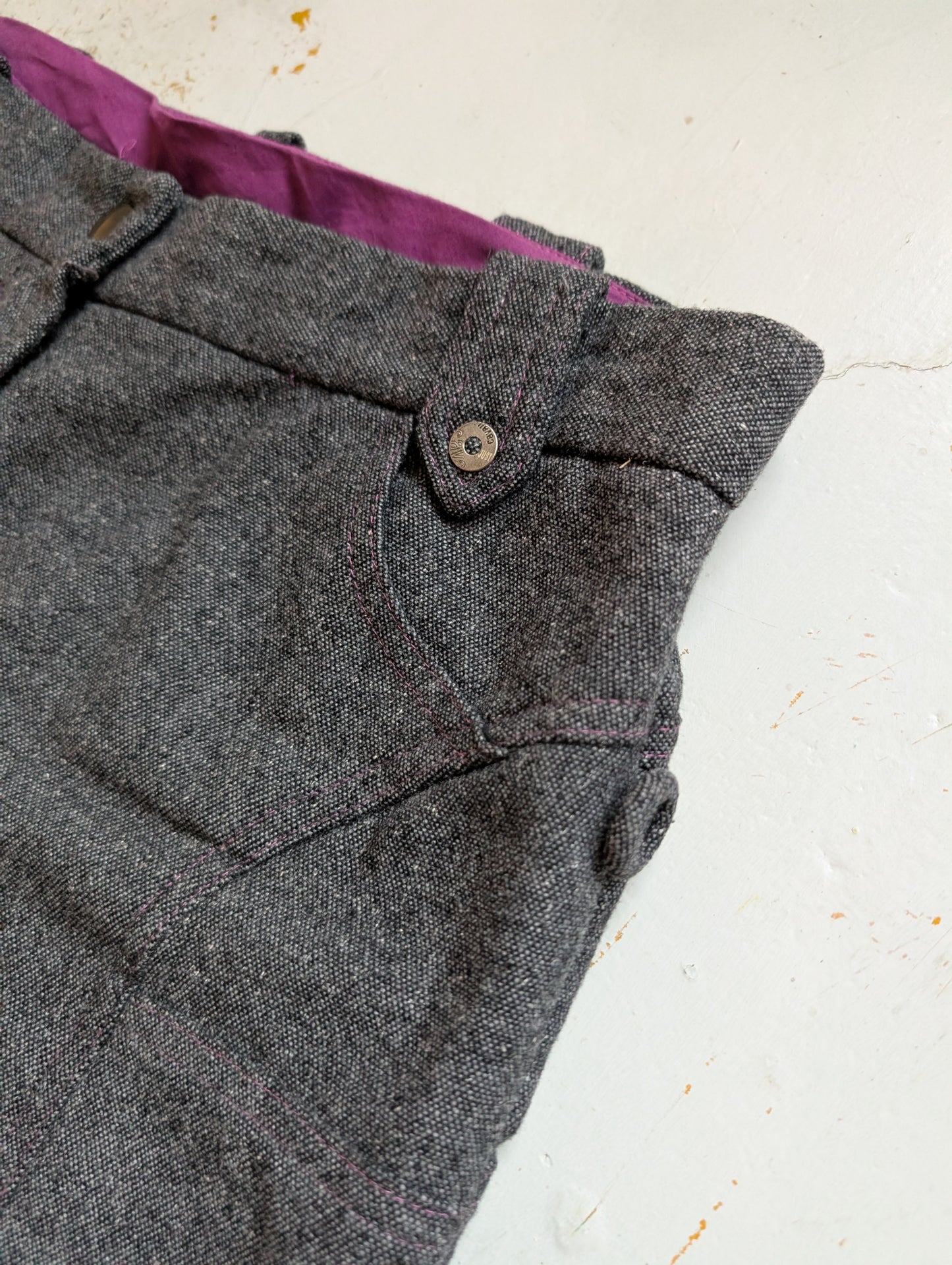 Roberto Cavalli Wool Pants