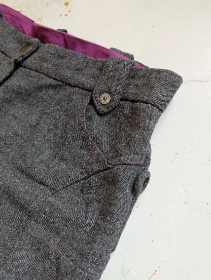ROBERTO CAVALLI WOOL PANTS