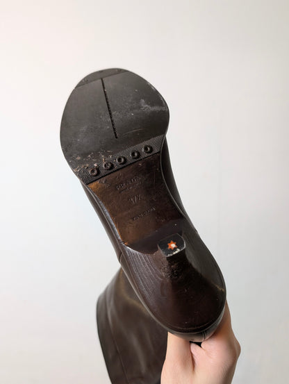 Prada Leather Boots