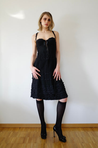 MOSCHINO F/W 2000 CORSET DRESS