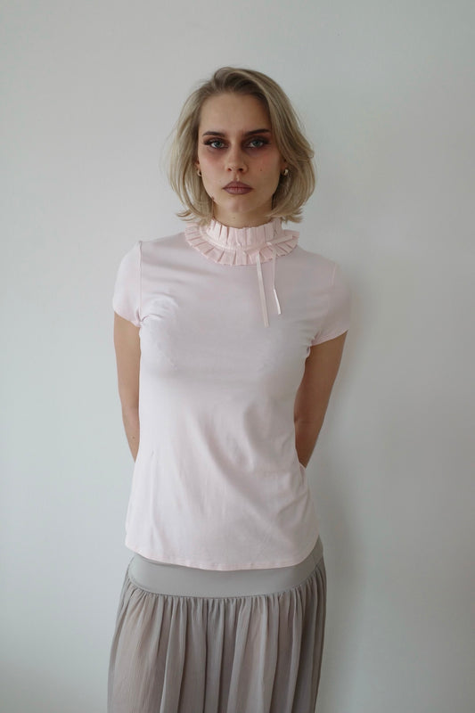 TED BAKER BOW COLLAR SHIRT