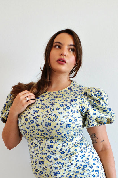 ROTATE JACQUARD DRESS