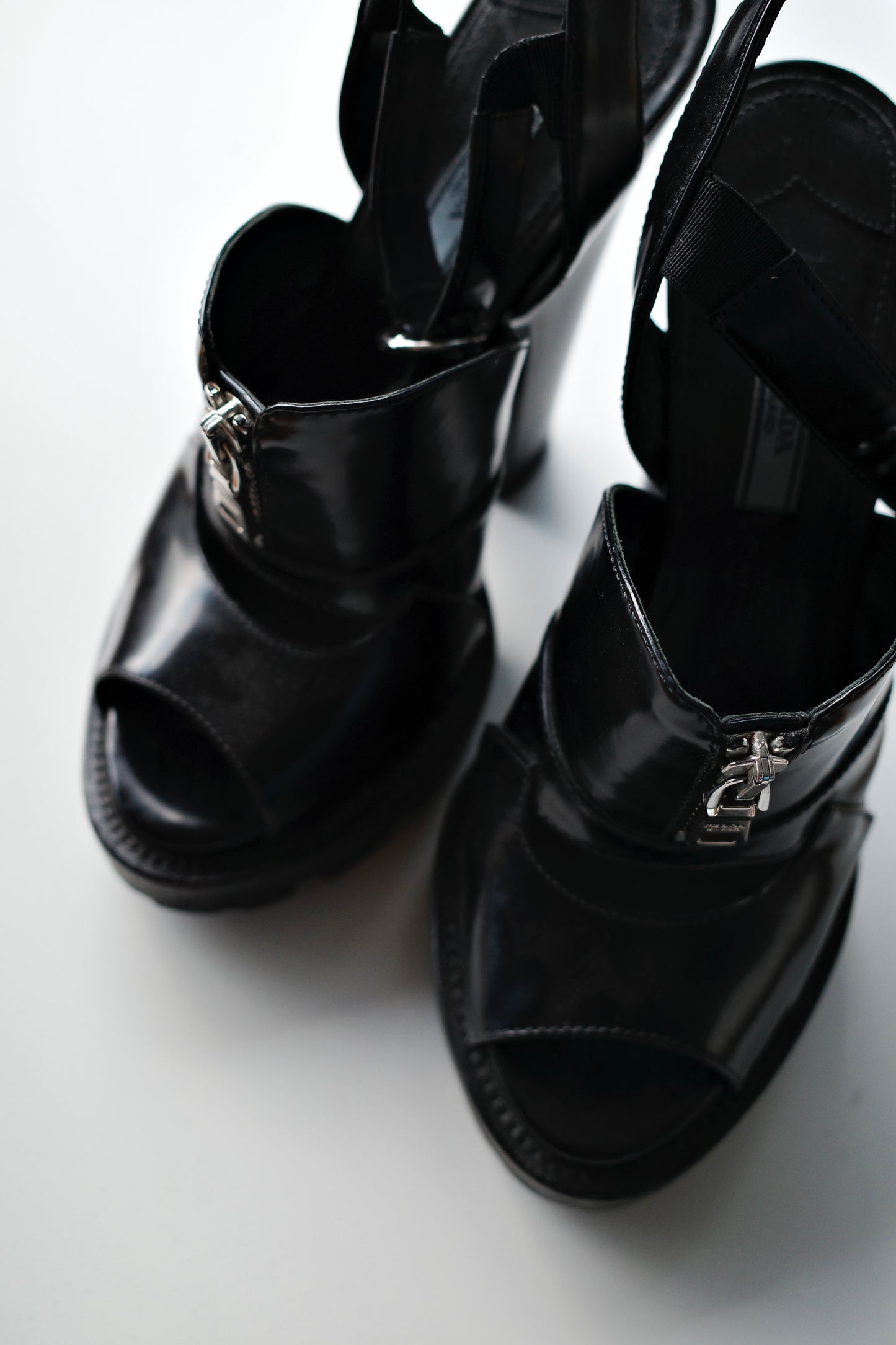 PRADA F/W2013 CLOG HEELS