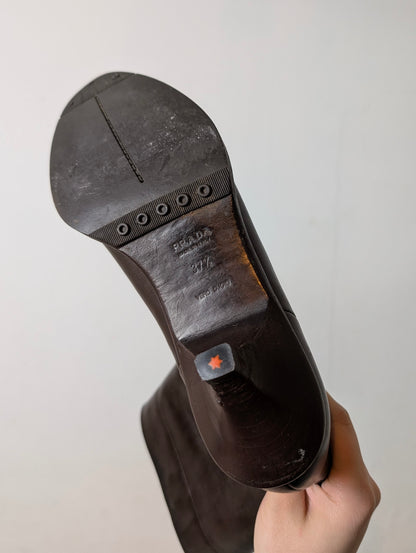 Prada Leather Boots