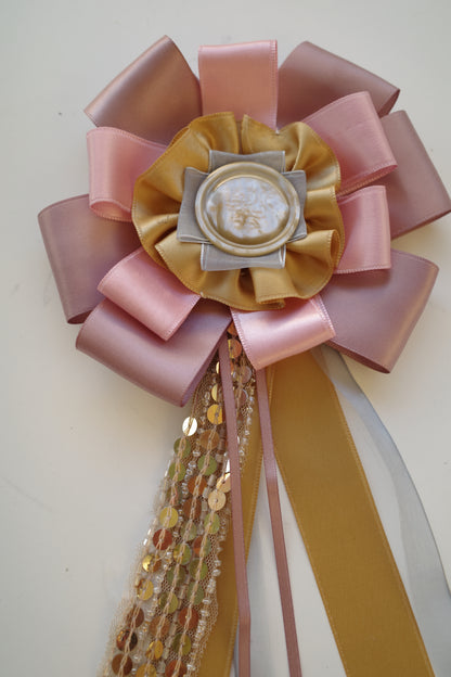 WILSON & WINONA BOW BROOCH