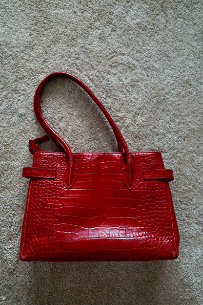 CROCODILE FIRKIN BAG