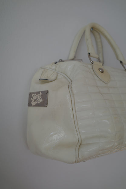 QUILTED LEATHER HANDBAG