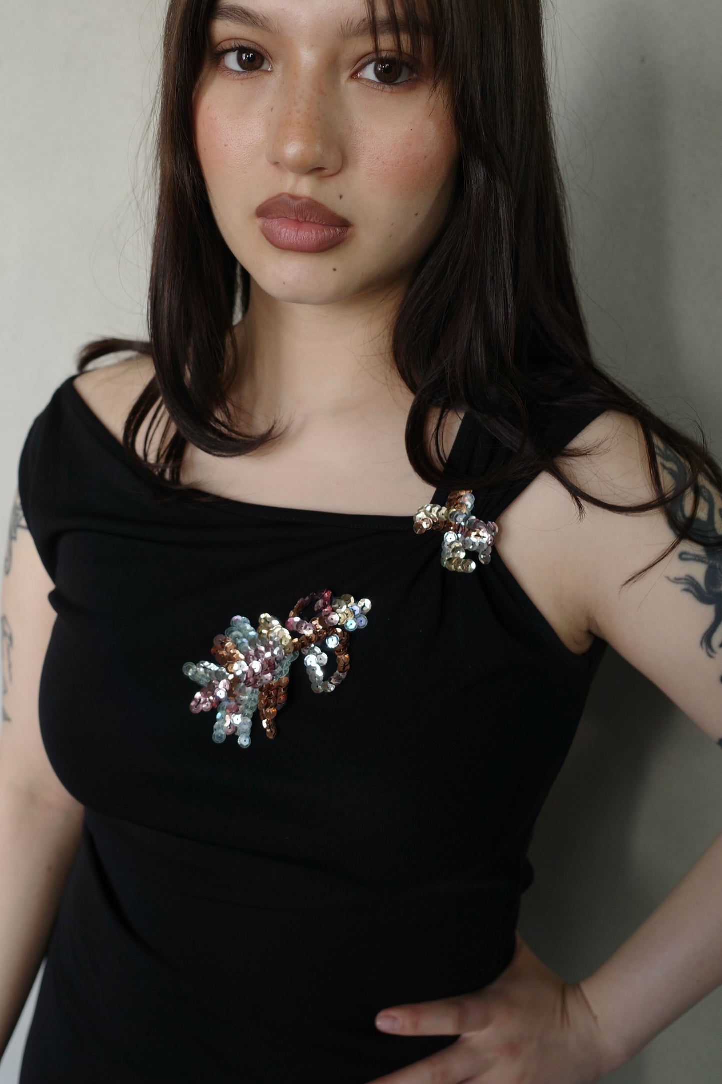 LACROIX MINI SEQUIN DRESS