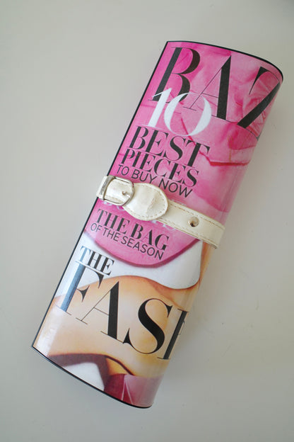 MAGAZINE CLUTCH (PINK)