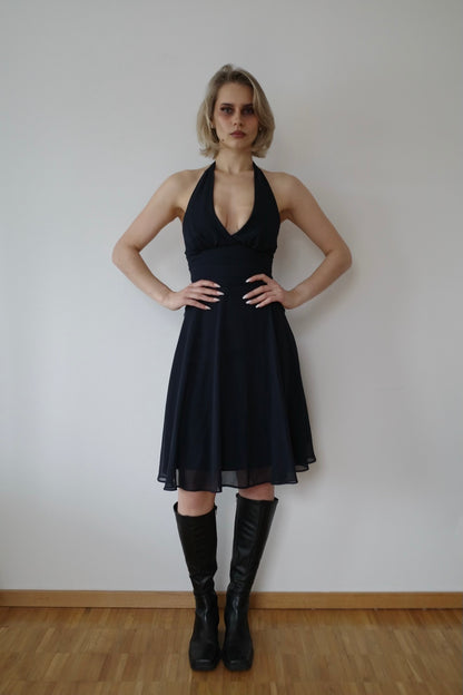 VINTAGE HALTERNECK DRESS