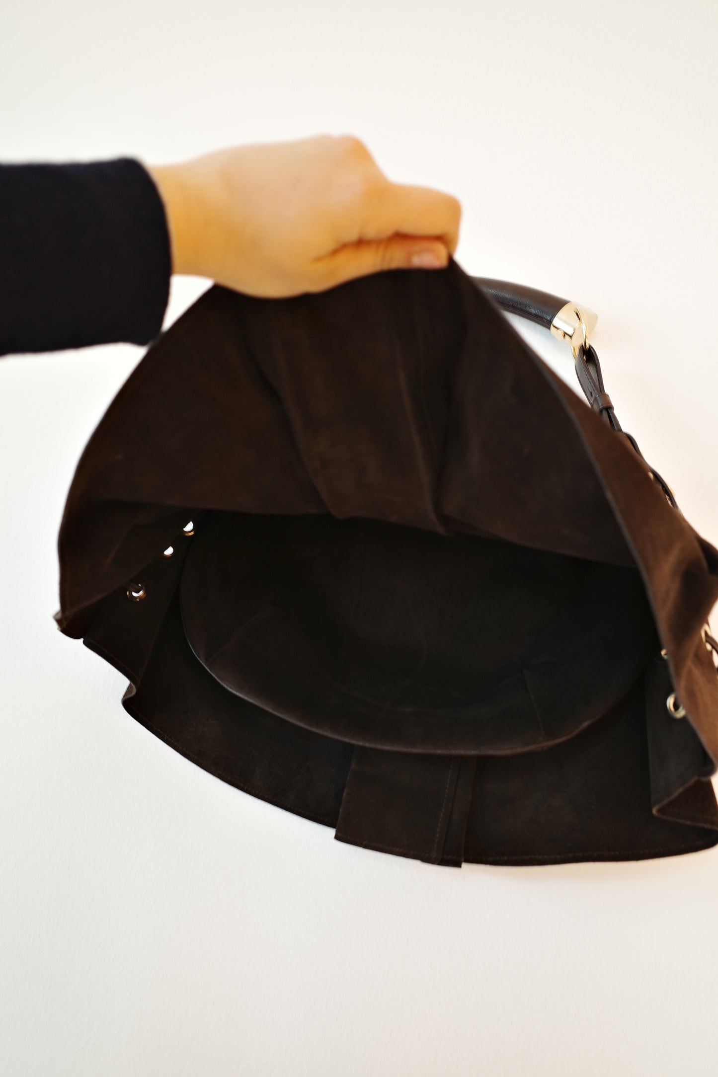 YSL MOMBASA 2002 SUEDE BAG