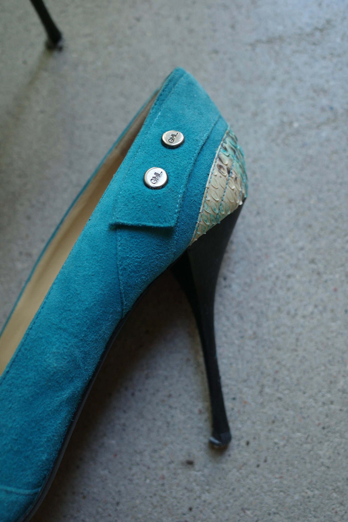 GIANMARCO LORENZI SNAKE STILETTOS