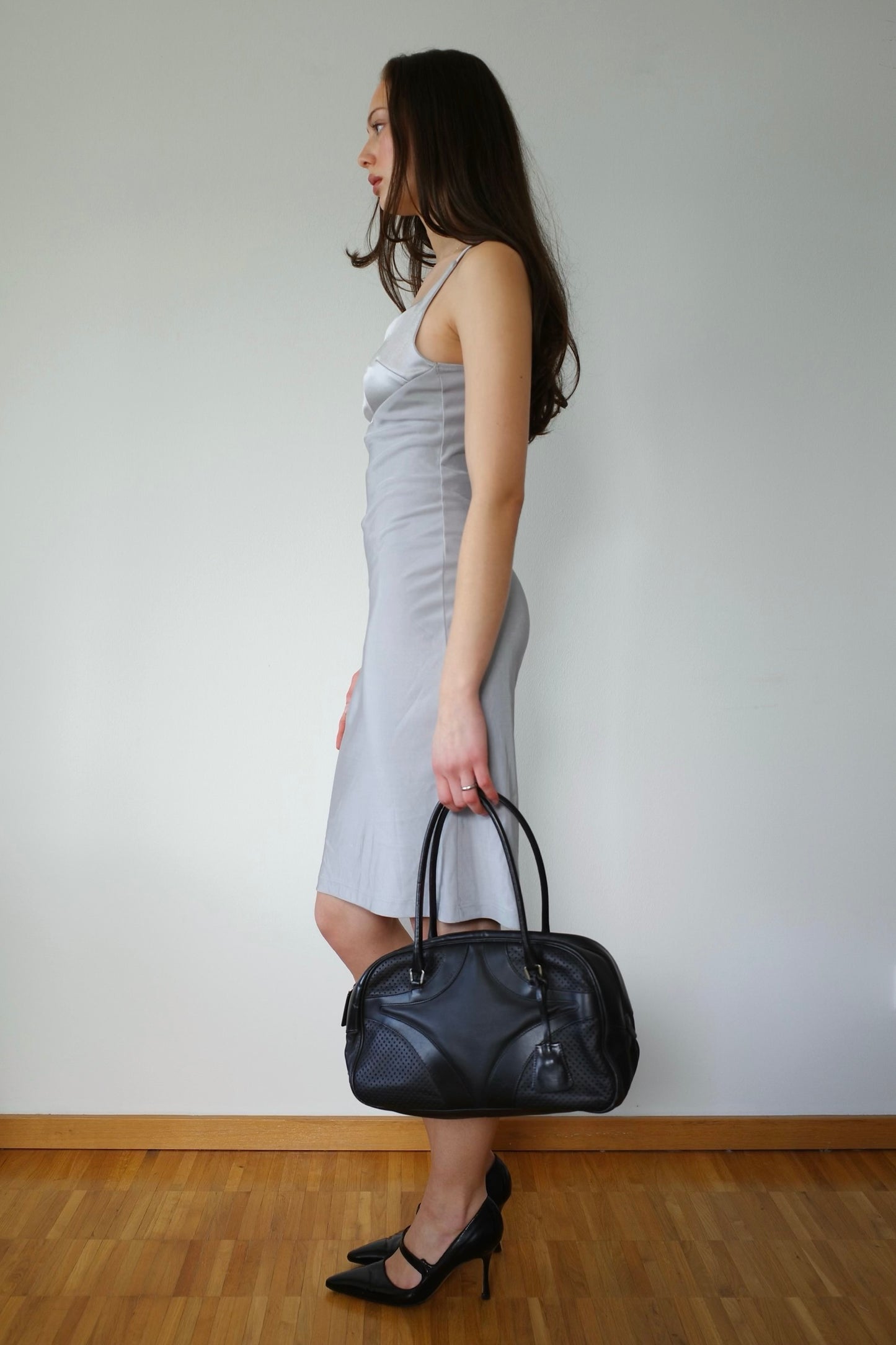 90s SILKY CAMISOLE DRESS