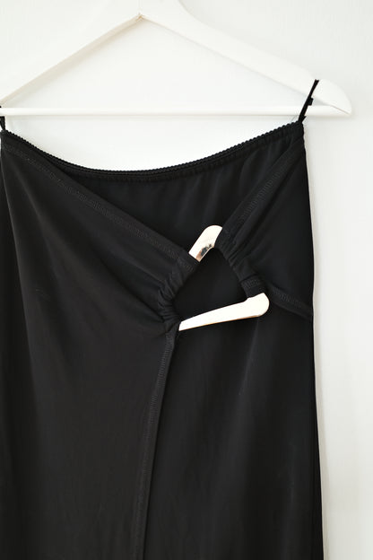 ASYMMETRICAL BUCKLE SKIRT