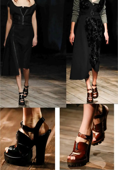PRADA F/W2013 CLOG HEELS