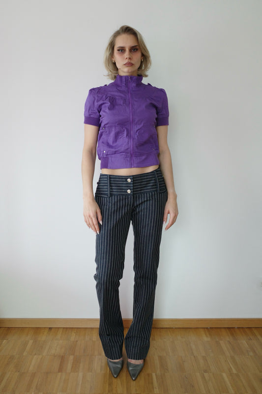 DOLCE & GABBANA PINSTRIPE DENIM