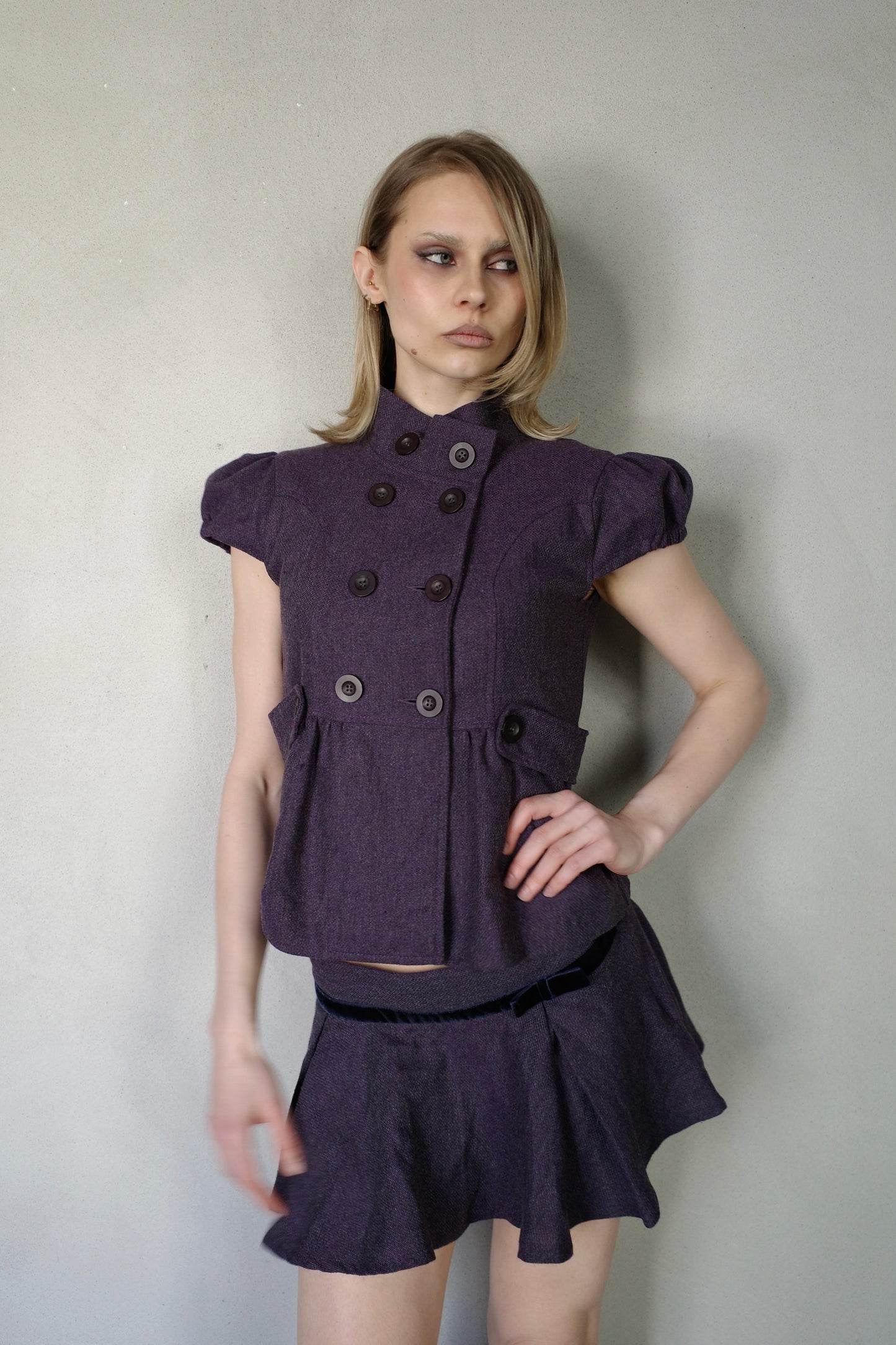 VINTAGE TWO PIECE WOOL SET