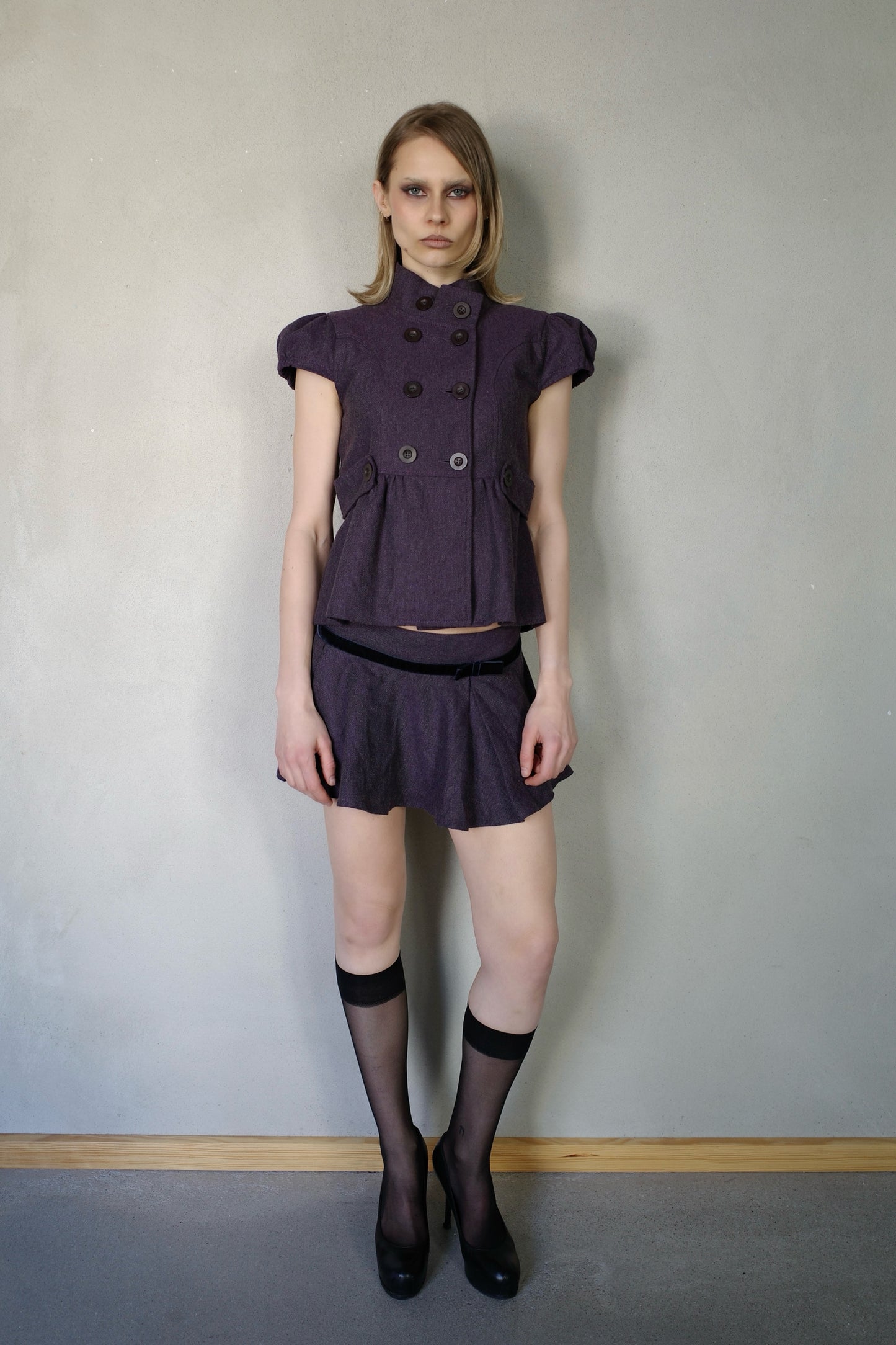 VINTAGE TWO PIECE WOOL SET