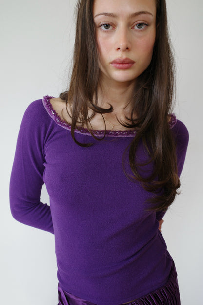 BRUNO MANETTI KNIT 3/4 SLEEVE SHIRT